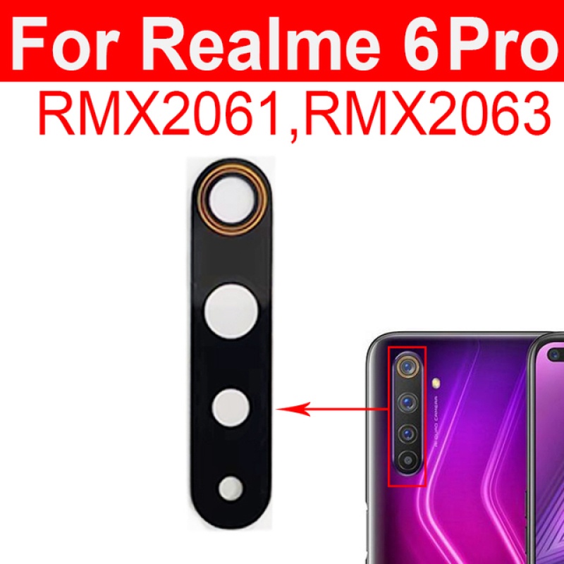 Kính camera sau Cho oppo realme 6 6pro 6i 7 4G  5G Pro 7i c2 c3 X2 X3 X7 pro X50 M