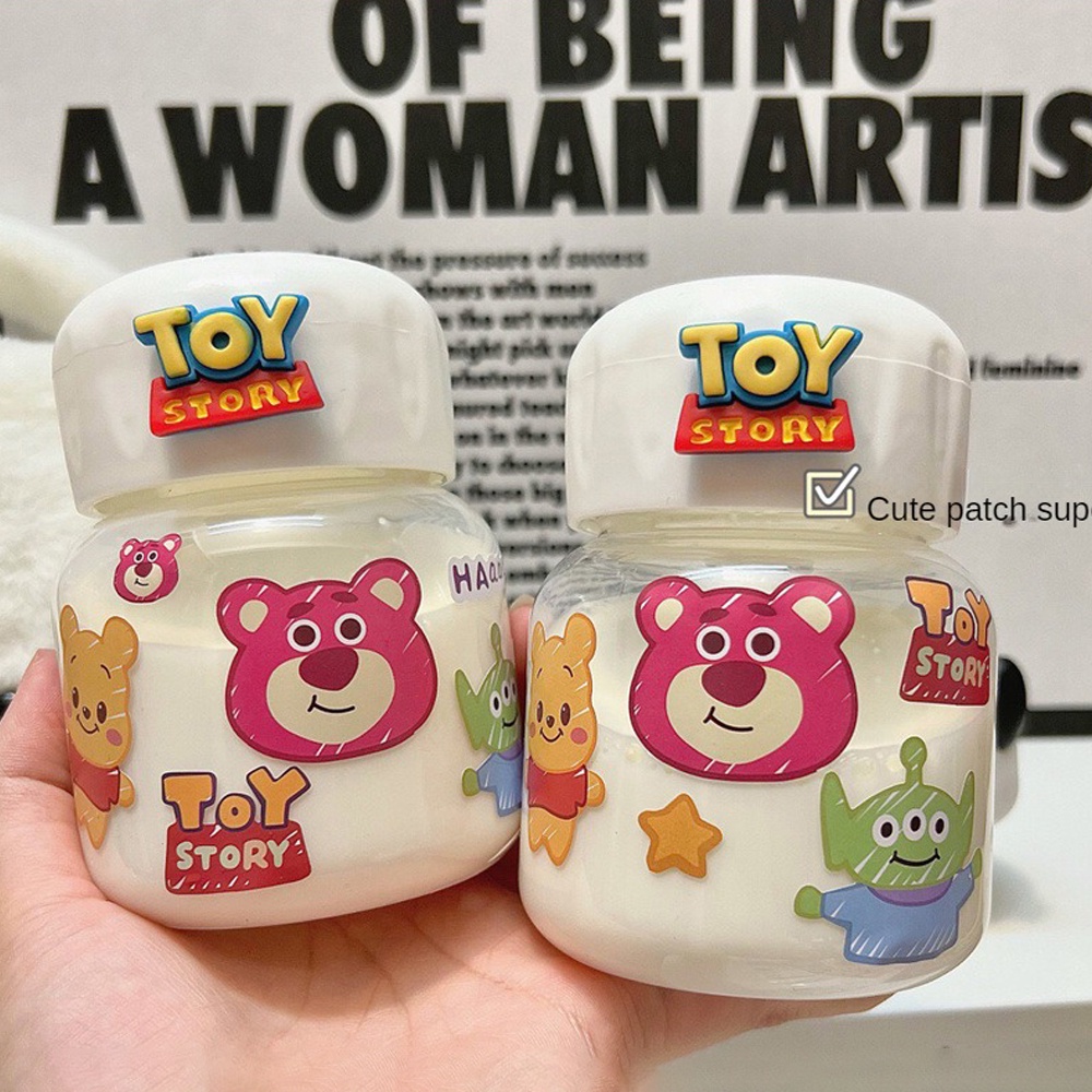 ☢ Miếng dán cốc nước hoạt hình Cậu bé ba mắt Gấu dâu Tài khoản tự làm Nhãn dán chống thấm nước Máy tính xách tay Mũ bảo hiểm Nhãn dán trang trí