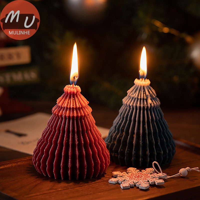 Khuôn Silicon Làm Xà Phòng Hình Cây Thông Giáng Sinh 3d diy vn