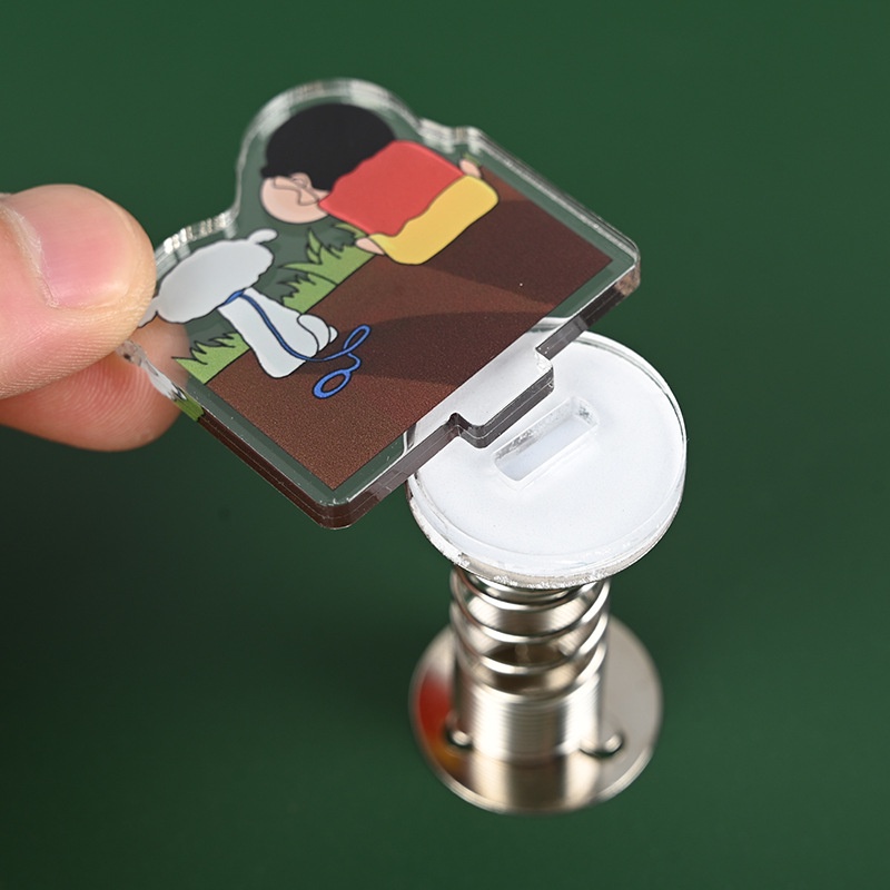 Giá Đỡ Bút Chì Bằng acrylic Họa Tiết Hoạt Hình Sáng Tạo Trang Trí Bàn Học