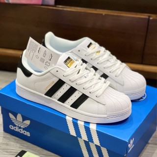 Giày Thể Thao Adidas Mũi Sò Màu Đen, Sneaker Nam Nữ Thời Trang Full Box