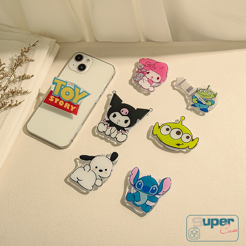 Dễ Thương Giá Đỡ Điện Thoại Hình kuromi kirby / spongebob / patrick / alien / alien / toy story Đáng Yêu
