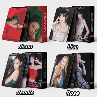 Set 55 Tấm Thẻ Ảnh Nhóm Nhạc BLACKPINK JENNIE ROSE LISA JISOO & FLOWER