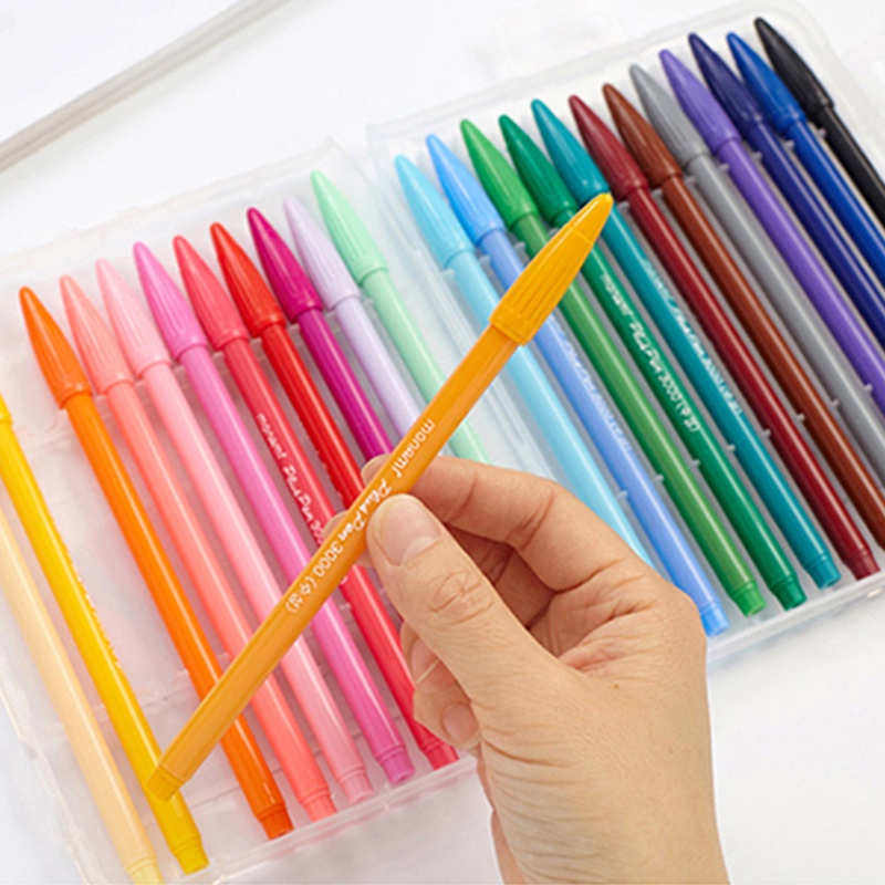 Set 60 Bút Mực Nước 3000 Ngòi Bằng Nhựa monami plus