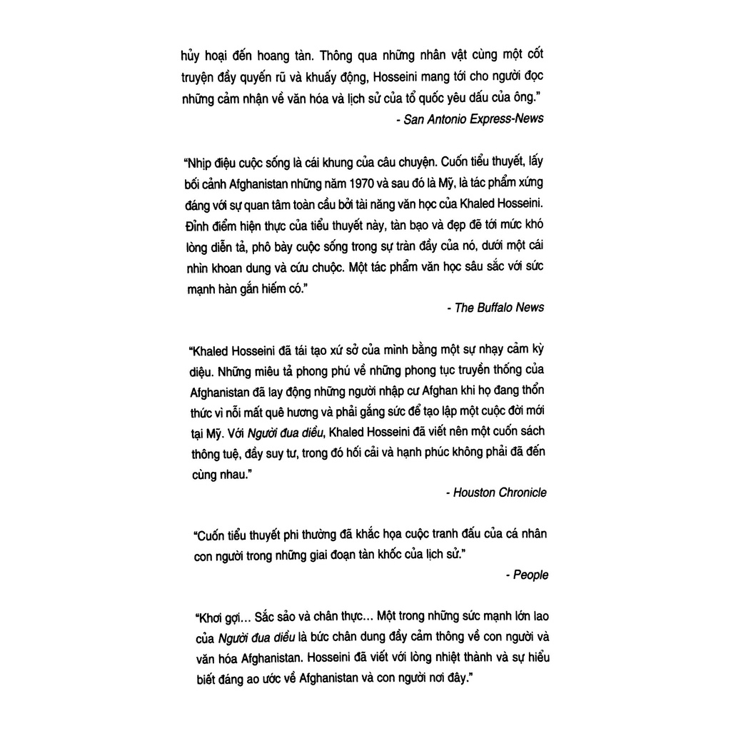 Sách - Người đua diều   - Nhã Nam