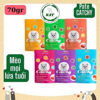Pate cho mèo catchy - gói 70gr - kat love pet
