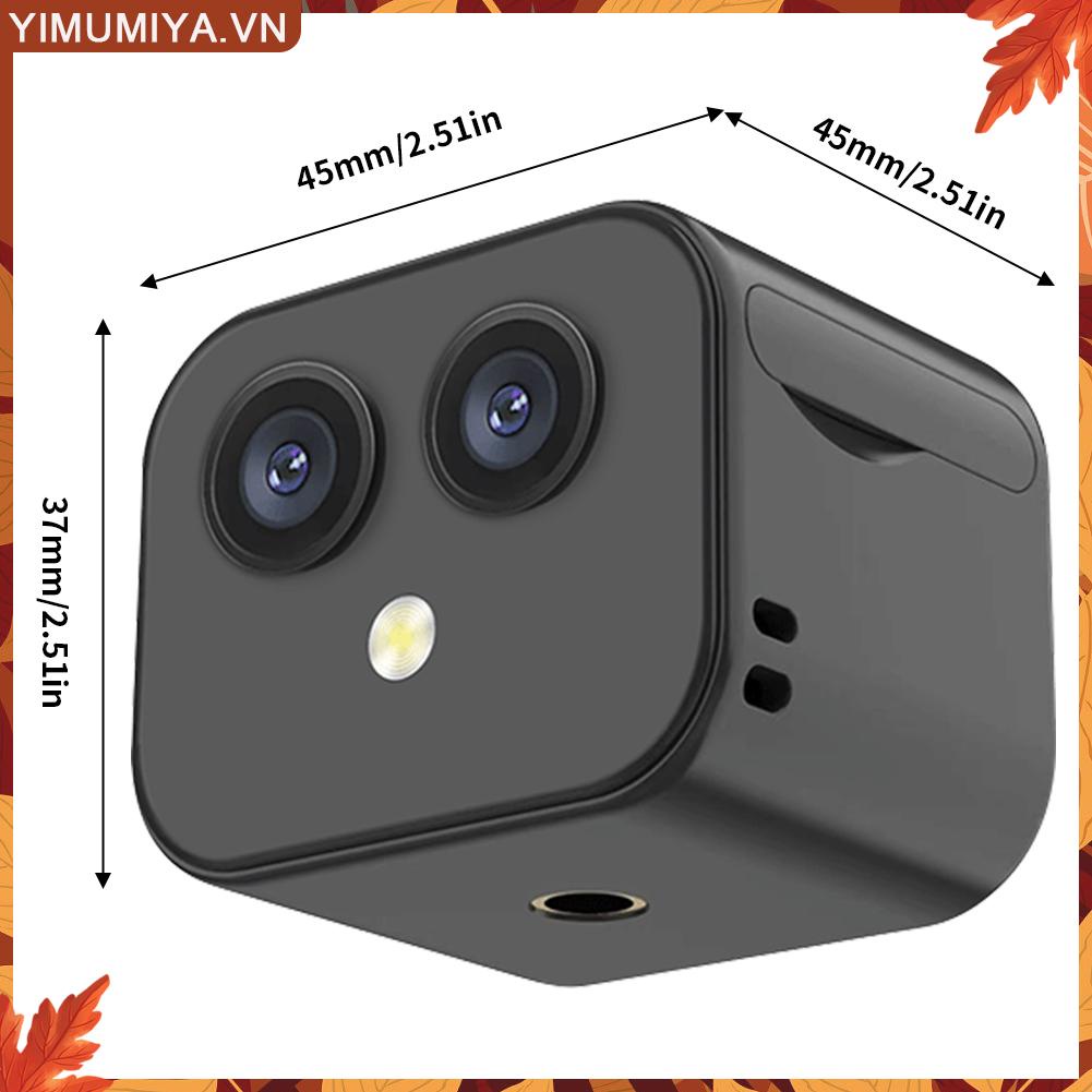 ☼Yimumiya ☼ Máy Quay Phim 4k hd Có Thể Sạc Lại Bằng Cổng usb Cho Nhà Ở / Văn Phòng