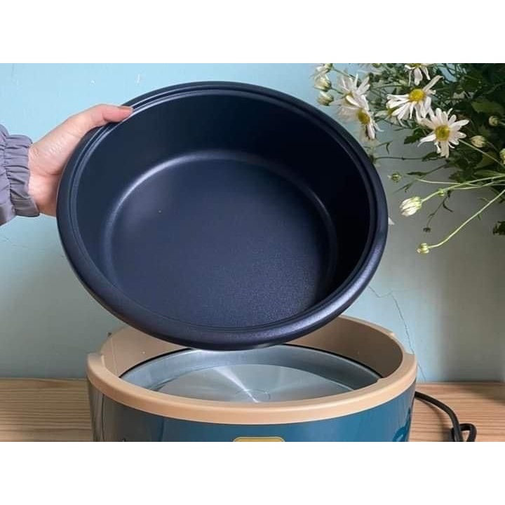 Nồi Lẩu Bear ⚡ CHÍNH HÃNG ⚡ Bếp Lẩu Chiên Xào Đa Năng Dung Tích 4L Model DHG-P40C1-Bảo Hành 12 Tháng