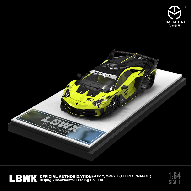 Timemicro Mô Hình Xe Hơi lamborghini lp700 gtevo lbwk tiffany Tỉ Lệ 1: 64