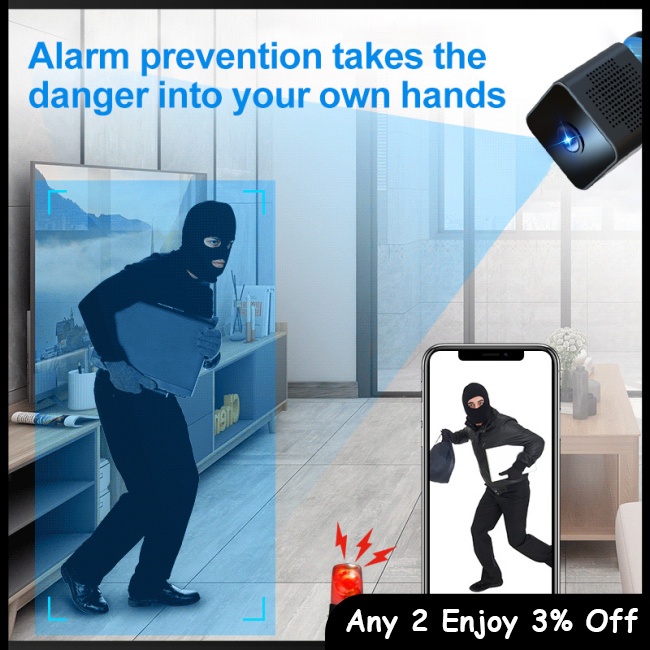 Camera An Ninh zevaret x1 1080p hd Kết Nối wifi Không Dây, Phát Hiện Chuyển Động Ban Đêm