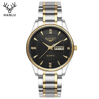 Hanlu Đồng Hồ Đeo Tay Chống Thấm Nước Có Lịch Thời Trang Dành Cho Nam