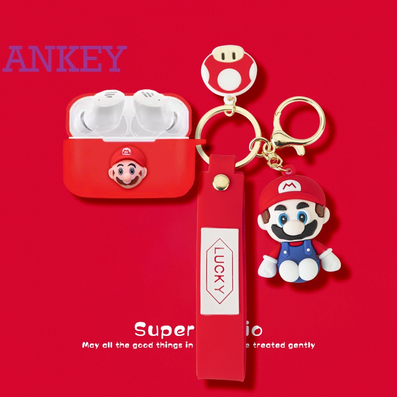 For Edifier TWS1 Pro 2 Case Protective silicone Cute Cartoon Covers Bluetooth Earphone Shell Headphone Portable