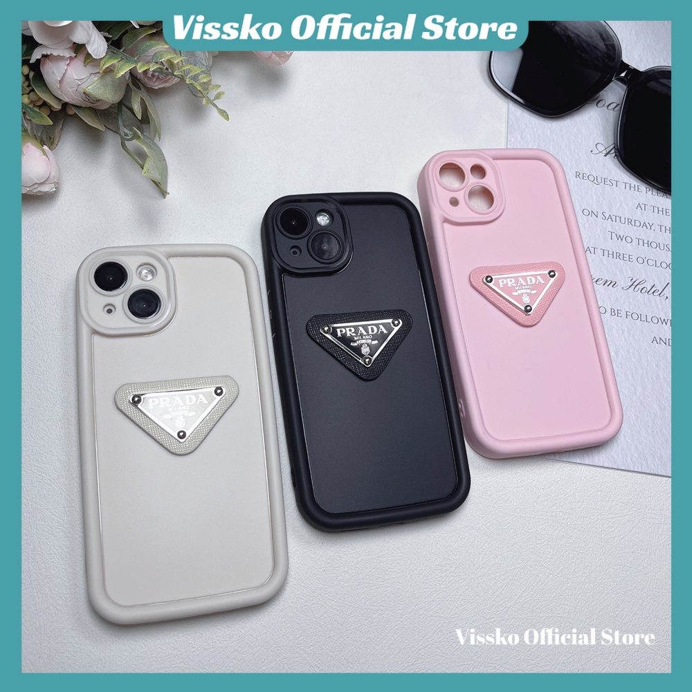Ốp Điện Thoại Chống Rơi Vỡ Nâng Cấp prada Cho iphone 15 14 13 12 11 pro max xs max