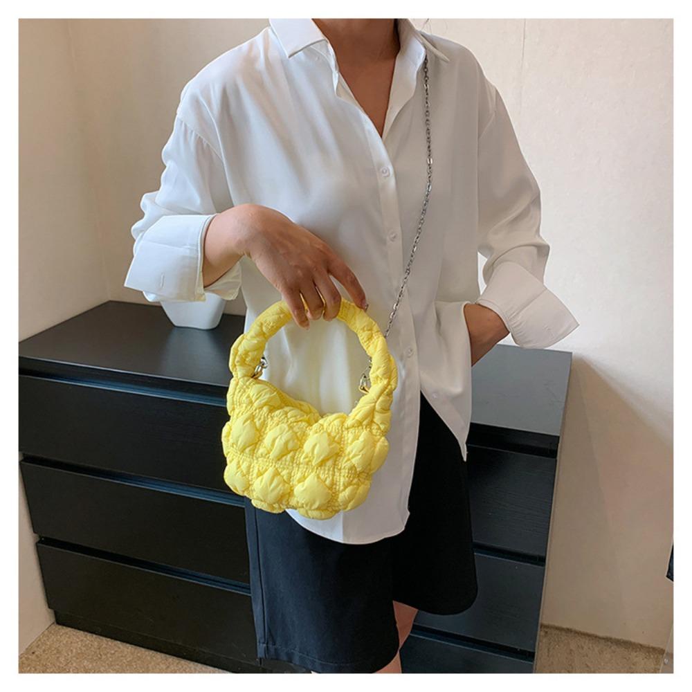 Ofular Túi Xách Đeo Chéo Vải cotton Mềm Nhẹ Màu Kẹo Thời Trang Mùa Đông Cho Nữ