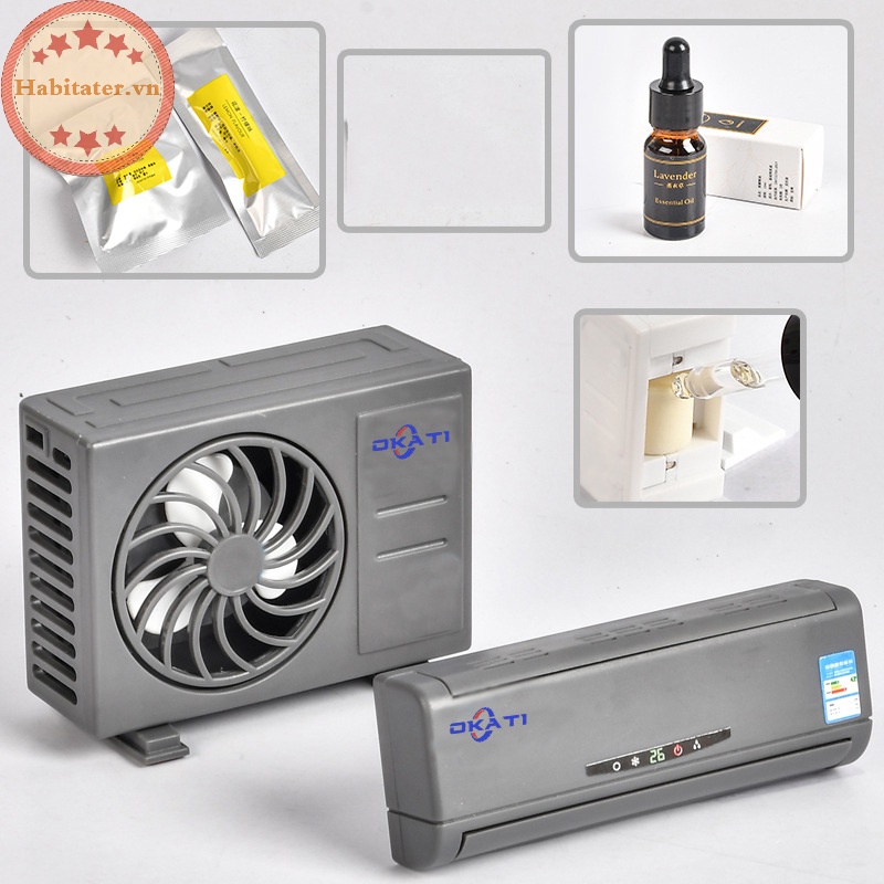 Tater Hương Thơm Gắn Máy Điều Hòa Xe Hơi Sử Dụng Năng Lượng Mặt Trời Siêu Bền vn