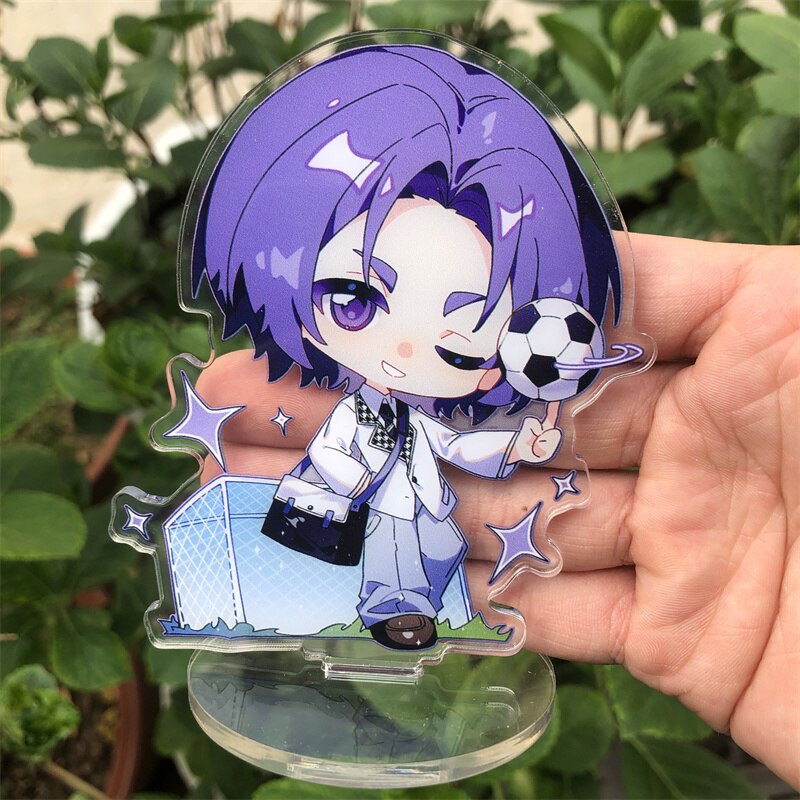 Mô hình Standee Anime BLUE LOCK Chigiri Hyoma anime chibi acrylic standee trưng bày trang trí decor góc học tập