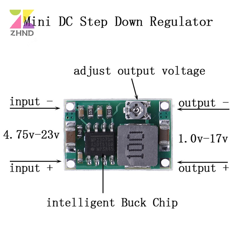Mô Đun Hạ Áp dc-dc 3a 5v-23v Sang 3.3v 6v 9v 12v Chuyên Dụng
 Đẹp Mắt