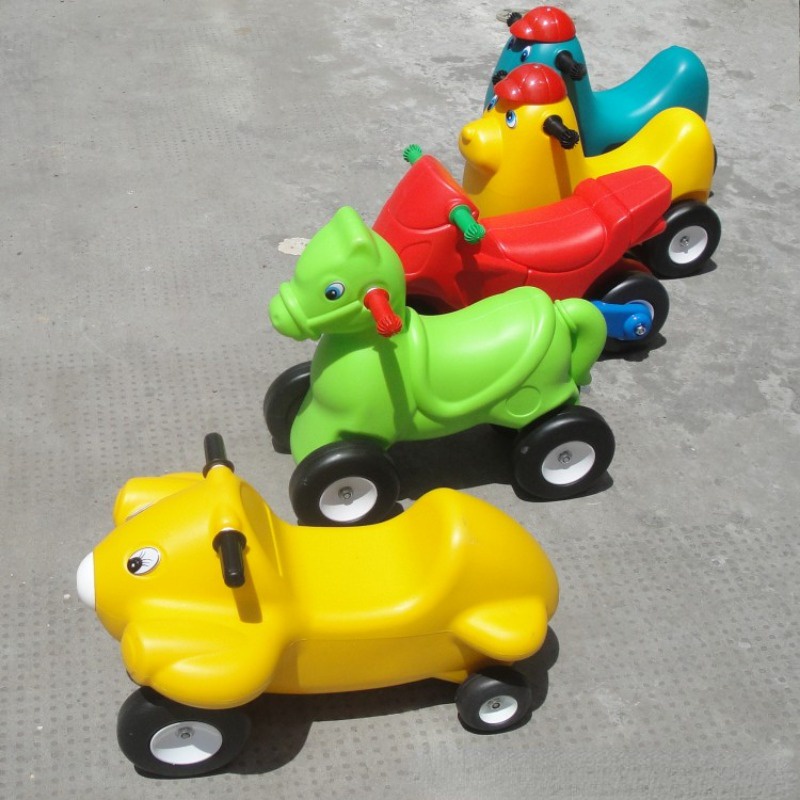 Xe Đồ Chơi yo-yo Tập Thể Dục Bốn Bánh Cho Bé walker