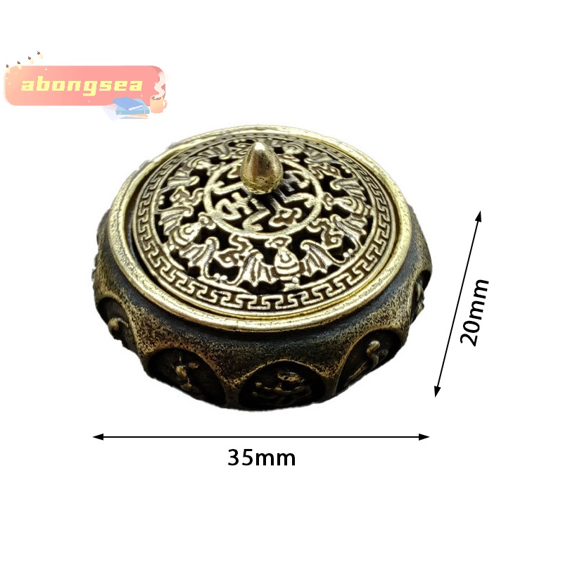 Đế Đốt Trầm Hương Chất Liệu Đồng Phong Cách Trung Hoa