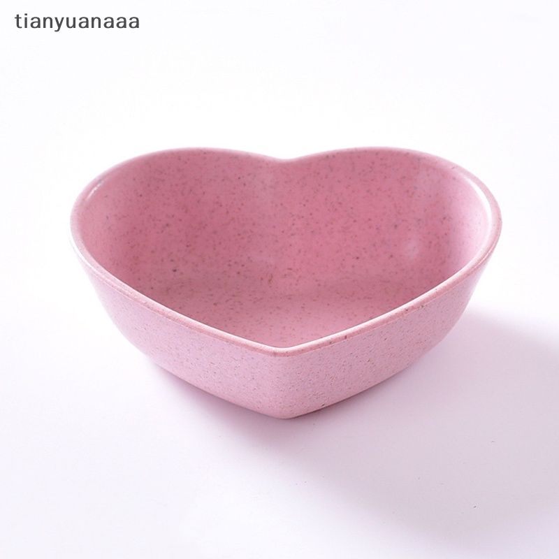 Bát Ăn Nhẹ Hình Trái Tim Bằng Lúa Mạch Dễ Thương