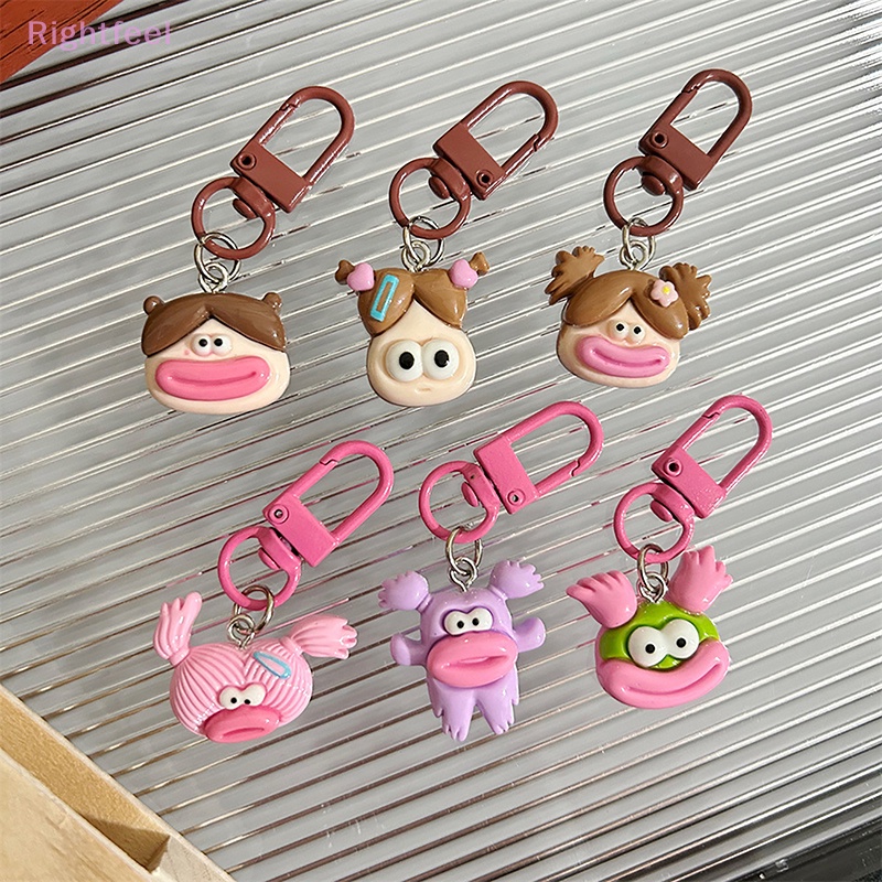 Móc Chìa Khóa Hình Búp Bê Xấu Xí Hoạt Hình Đáng Yêu Mới