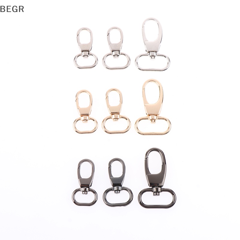 Bộ 2 Móc Khóa Kim Loại 15mm-25mm Tự Làm Cho Túi Xách vn