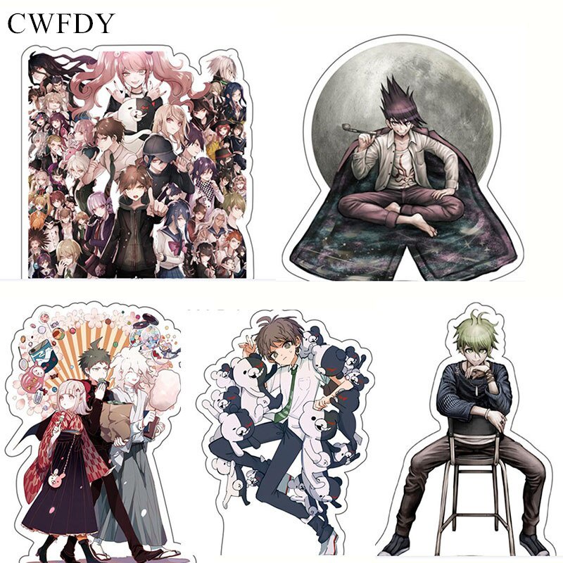 Mô hình Standee Anime Keychain Figure Danganronpa V3 Figurine Trigger Happy Havoc Acrylic 15cm