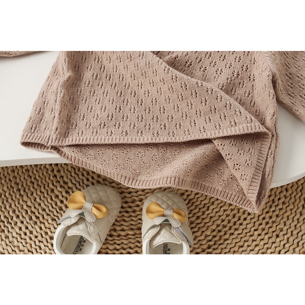 Bộ Áo Len Tay Dài + Quần Ống Loe Thời Trang Hàn Quốc Mùa Thu Đông Cho Bé Gái 55