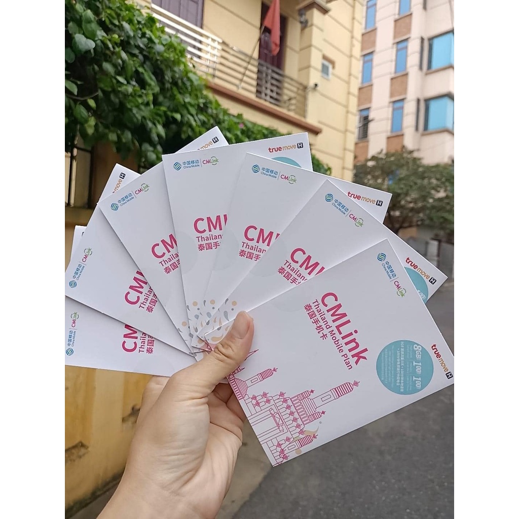 Sim 5G Thái Lan -  Có Sẵn 15GB Data Và 100Bath 15 ngày - Sim Du Lịch Và Công Tác Thái Lan