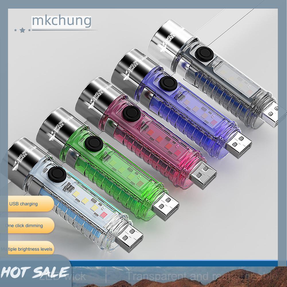 Đèn Pin mini 300lm Kèm Sạc usb Tiện Dụng Mang Theo Du Lịch / Leo Núi