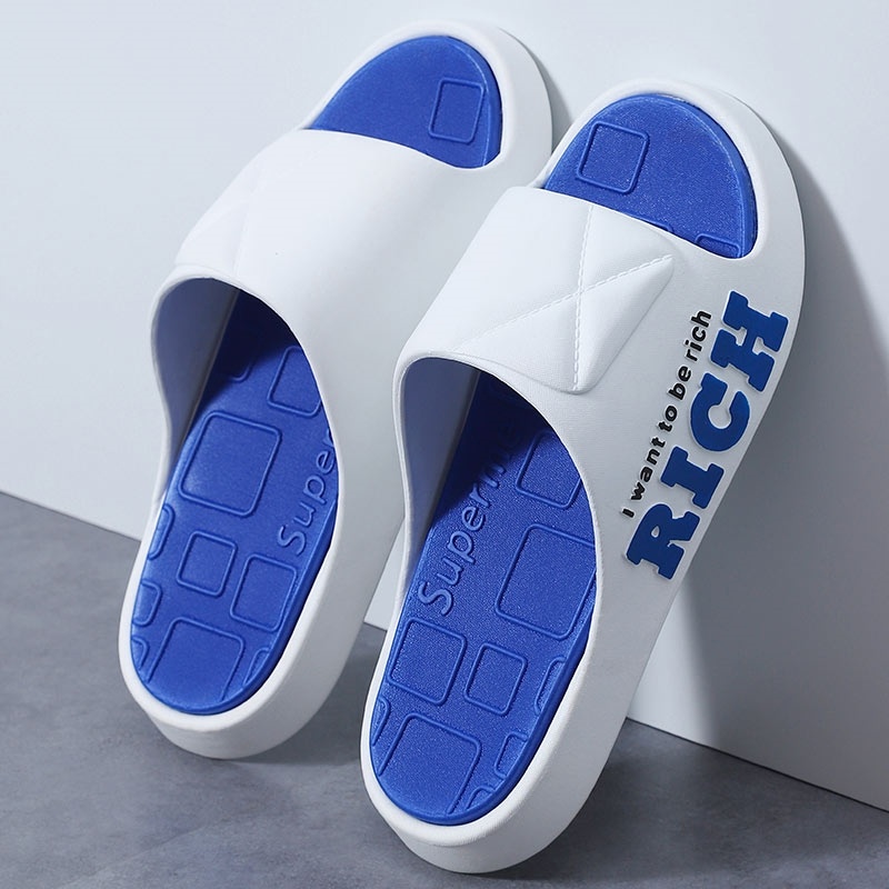 SHANMUSENLIN.Dép Đi Trong Nhà Bằng eva Đế Mềm Chống Trượt Chống Mùi Thoáng Khí Dành Cho Nam