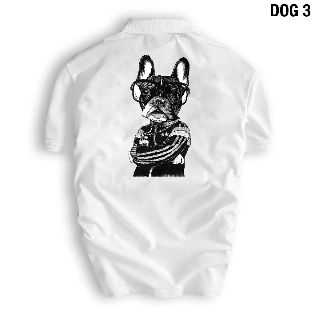 Áo thun POLO Unisex DOG 3 chuẩn form, chất liệu cao cấp, phong cách trẻ trung