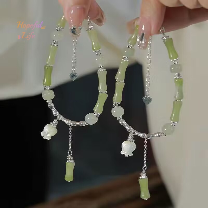 Vòng Tay Chuỗi Hạt Phong Cách Trung Hoa Cổ Điển Thời Trang Cho Nữ