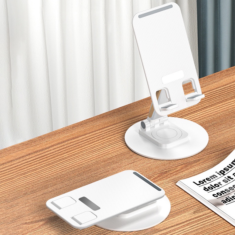 Giá đỡ điện thoại máy tính bảng kim loại siêu mỏng thích hợp cho iPad 10.2 7 8 9 Xiaomi Samsung - YKD