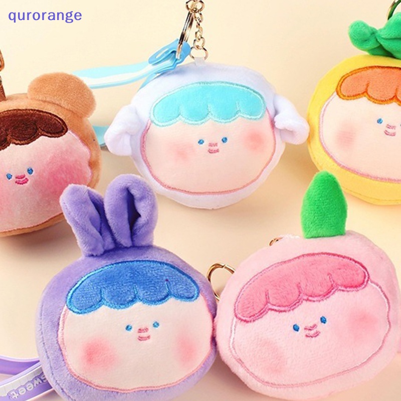 Móc Khóa Hình Búp Bê Nhồi Bông Dễ Thương