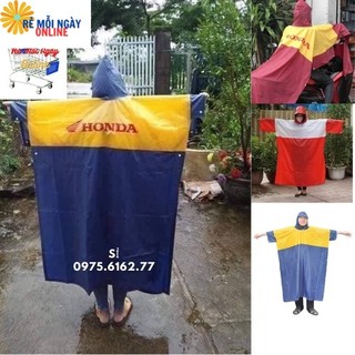 Áo mưa cánh dơi honda 1m4 người lớn- dẻo- bền - đẹp