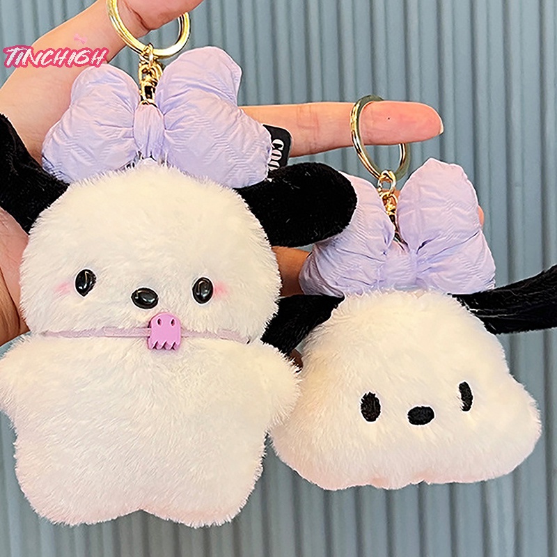 Móc Khóa Hình sanrio Hoạt Hình Nhồi Bông Mềm Mại Dễ Thương Làm Quà Tặng Sinh Nhật Cho Bé