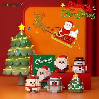 Đồ chơi lắp ráp cây thông noel cho bé