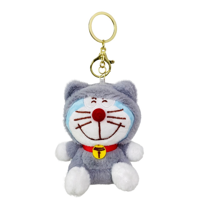 Hoạt Hình Móc Khóa Hình doraemon Nhồi Bông Đáng Yêu