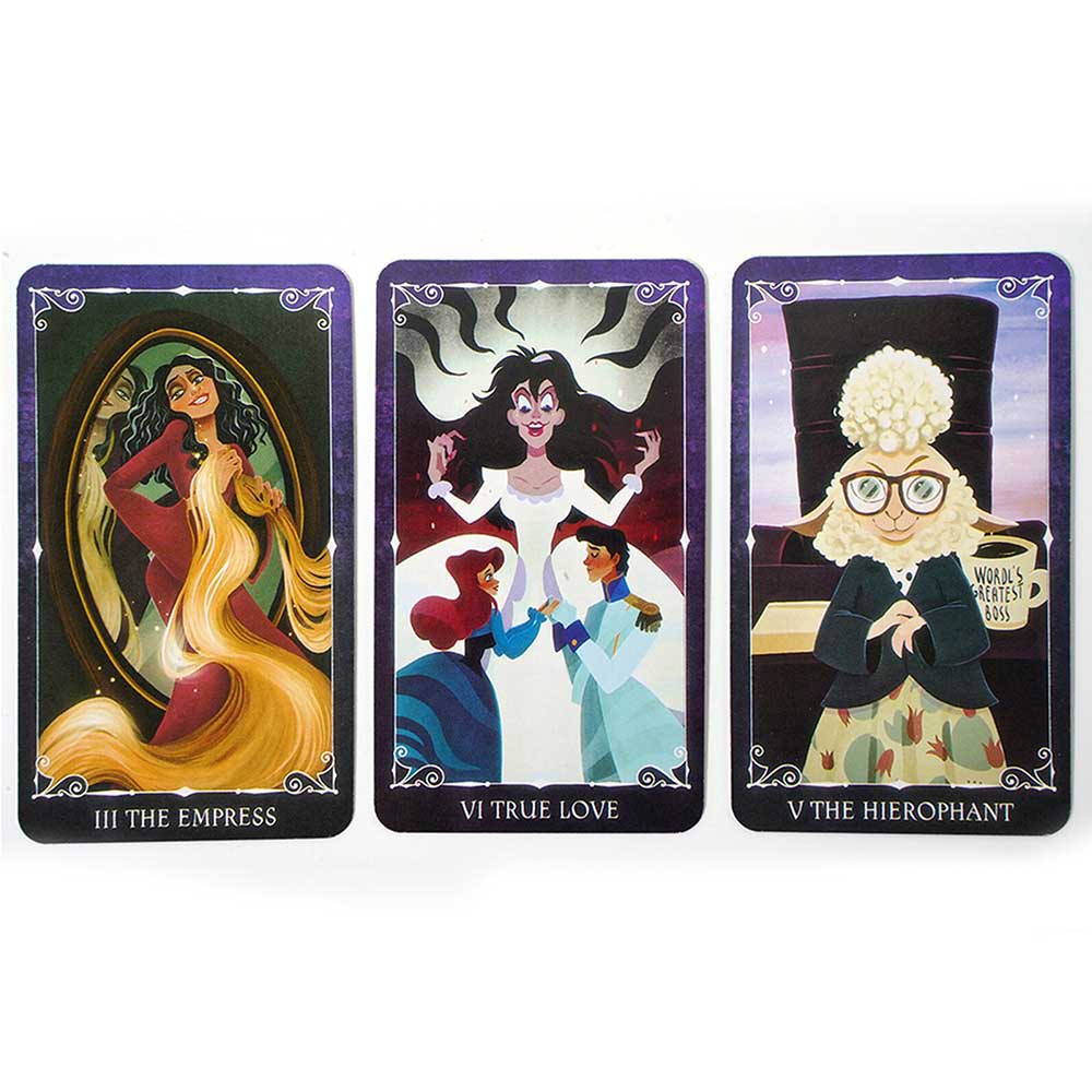 Tarot Oracle Card Mysterious Divination Board Game Villains Tarot Deck