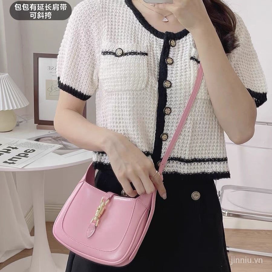 Túi Đeo Chéo mini Bằng Da Thuộc Thời Trang 2023 jackie1961 Dành Cho Nữ