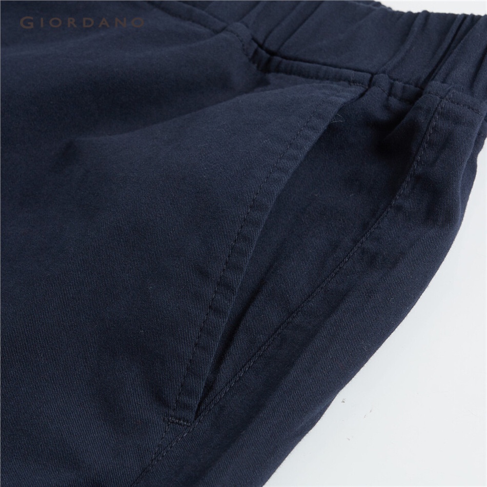 Quần GIORDANO 05423354 cotton lưng thun nhẹ dành cho nữ