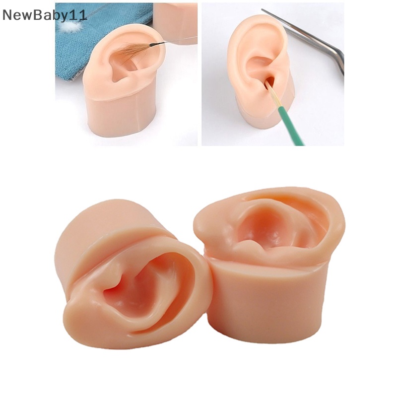 Bộ 1 / 2 Mô Hình silicone Dùng Luyện Tập Lấy Ráy Tai