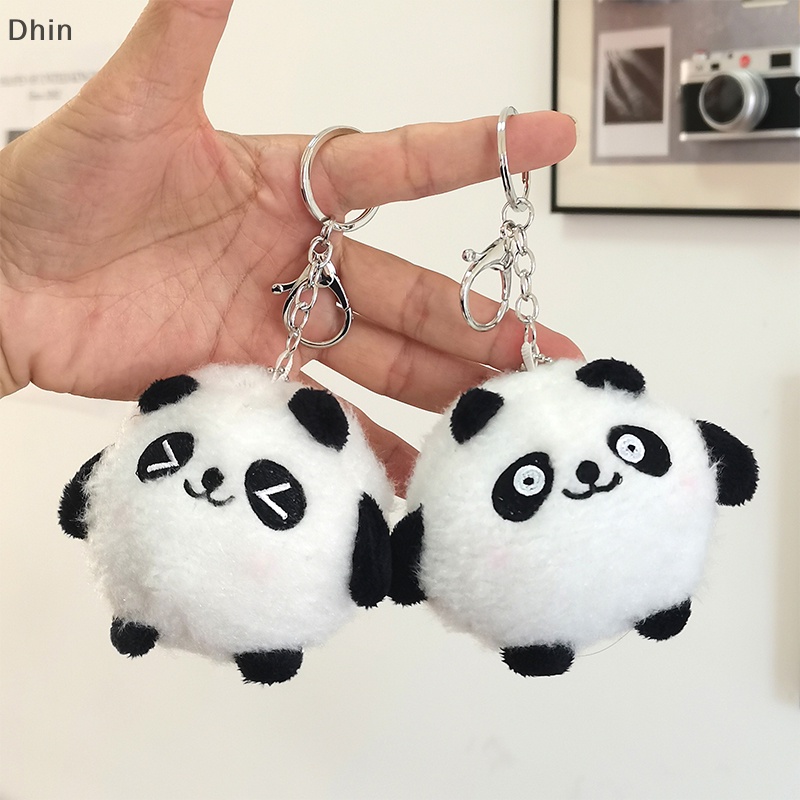Móc Khóa Hình Gấu Trúc Nhồi Bông mini Dễ Thương