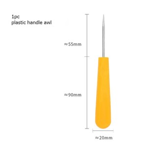 Dùi nhọn cán nhựa MÀU VÀNG, dụng cụ lấy dấu cán nhựa trên chất liệu gỗ, nhựa, giấy cứng ngành may
