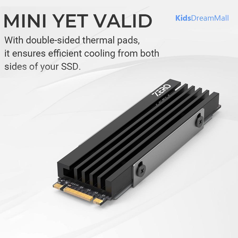 Quạt Tản Nhiệt ssd m.2 m.2 Bằng Hợp Kim Nhôm Cho nvme m.2 2280 ssd