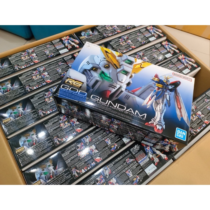 Mô hình lắp ráp RG 37 God Gundam 1/144 Bandai - GDC 4573102633583