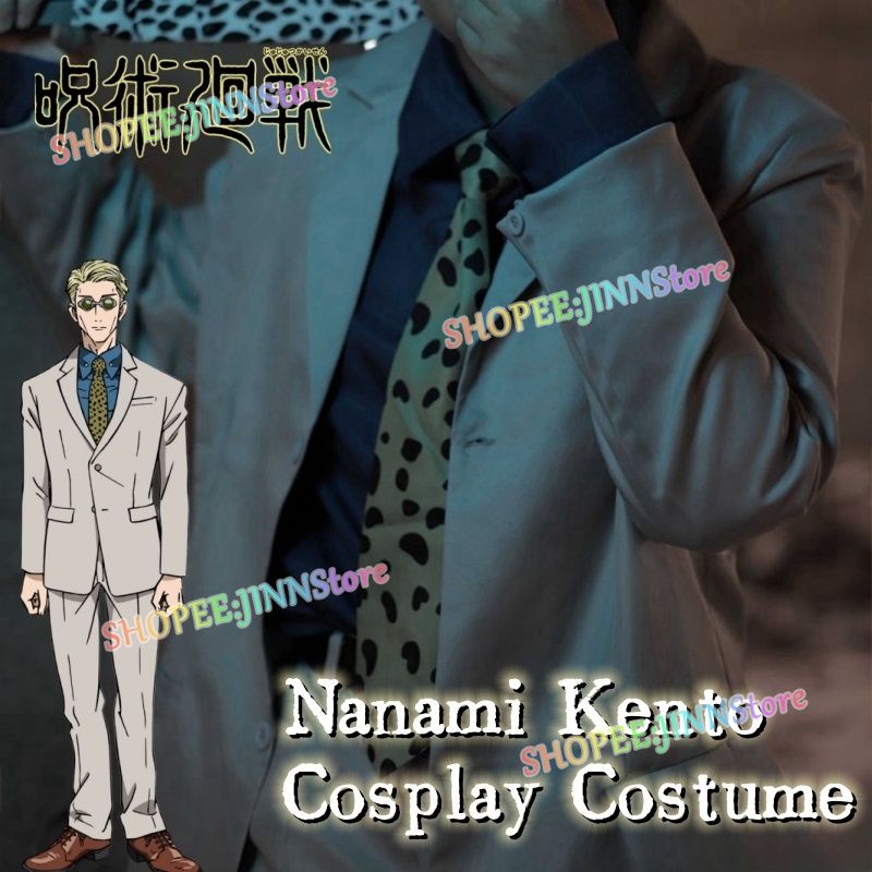 Bộ Trang Phục cosplay Nhân Vật anime jn - anime jujutsu kaisen nanami kento