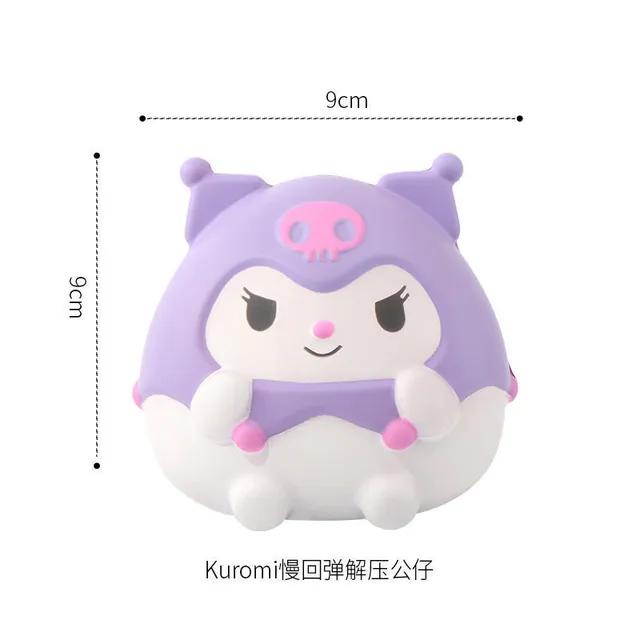 Kawaii Đồ Chơi Nắn Bóp Đàn Hồi Giảm stress Hình sanrio kuromi cinnamoroll Hoạt Hình