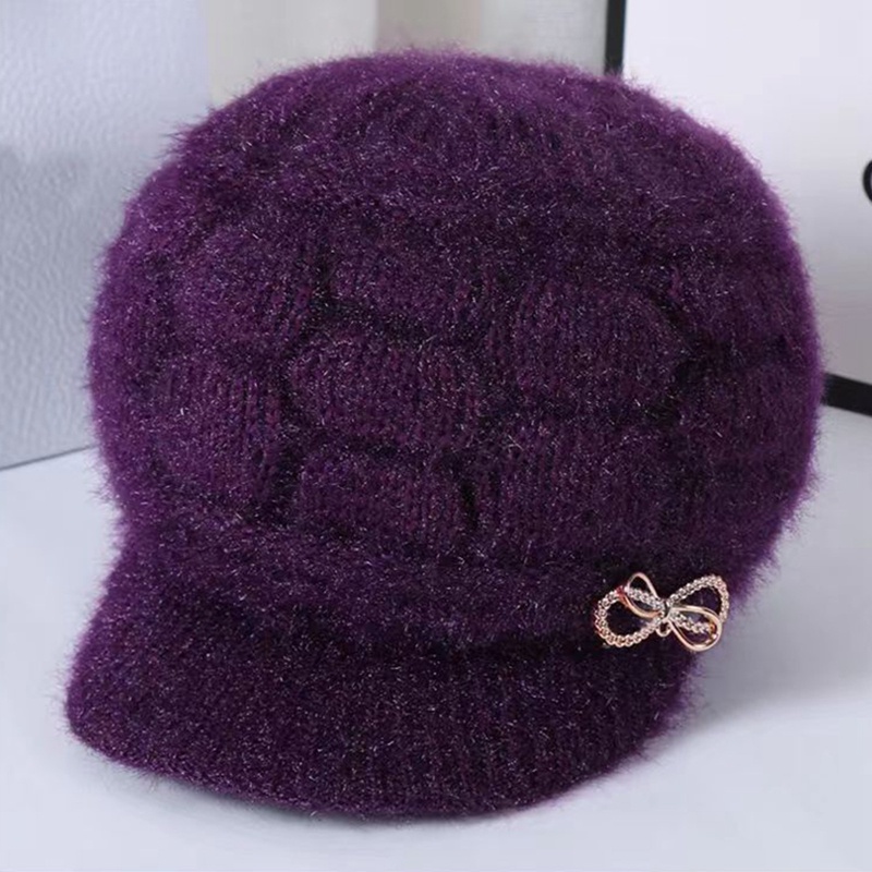 Mũ Len Giữ Ấm Mùa Đông Thời Trang Dành Cho Nữ